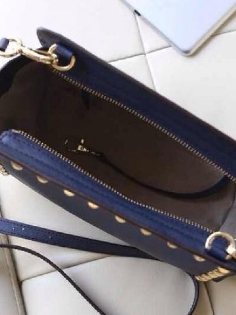 Женская сумка Michael Kors Selma Mini Blue реплика FM0640B