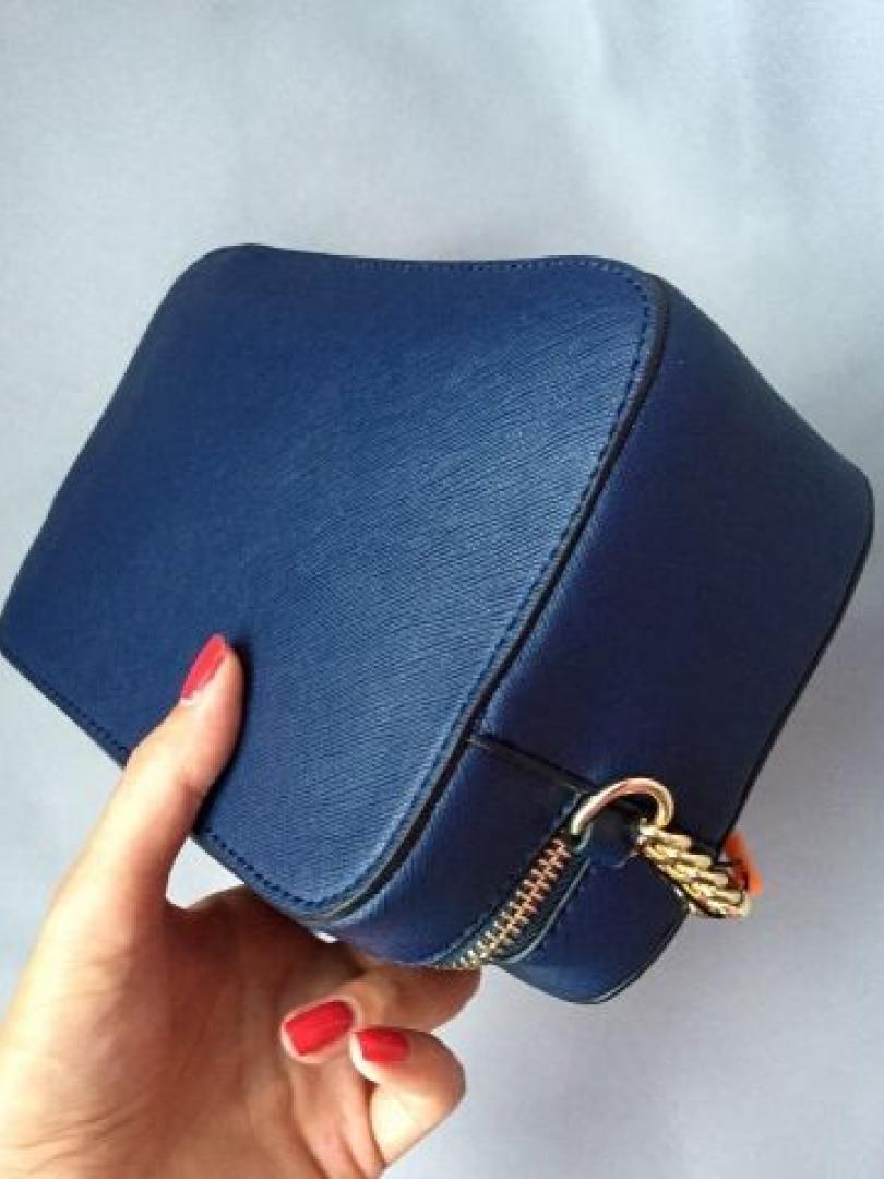 Сумка Michael Kors crossbody синяя реплика FM0667A