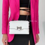 Сумка жіноча шкіряна біла FM0807E