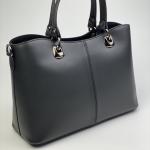 Сумка женская кожаная черная FM0785C