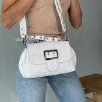 Сумка жіноча шкіряна біла FM0896A