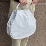 Сумка женская кожаная белая FM0831W