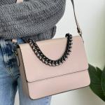 Сумка женская кожаная светлый тауп FM0798W