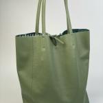 Сумка женская кожаная оливка FM0930M