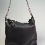 Сумка жіноча шкіряна чорна FM0985B