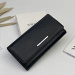 Гаманець жіночий шкіряний чорний FM0987B