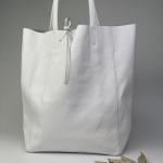 Сумка жіноча шкіряна біла FM0930P