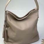 Сумка женская кожаная бежевая FM1001A