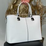 Сумка жіноча шкіряна біла FM0785G