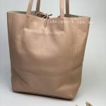 Сумка женская кожаная пудра FM0930T