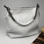 Сумка жіноча шкіряна біла FM0985F