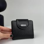 Кошелек женский кожаный черный FM1019D