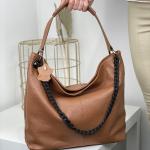 Сумка женская кожаная коричневая FM0999B