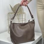 Сумка женская кожаная тауп FM1000L