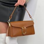 Сумка женская кожаная карамельная FM1022D