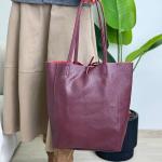 Сумка женская кожаная марсала FM0930W