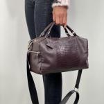 Сумка женская кожаная марсала FM1046C