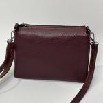 Сумка жіноча шкіряна марсала FM1071B