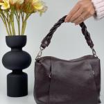 Сумка женская кожаная марсала FM0982S