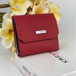 Кошелек женский кожаный красный FM1092C