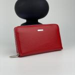 Кошелек женский кожаный красный FM1095B