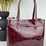 Сумка жіноча шкіряна марсала FM1085B