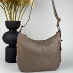 Сумка женская кожаная тауп FM1020G