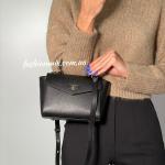 Сумка женская кожаная черная FM1101A