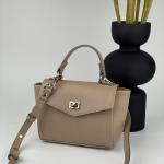 Сумка женская кожаная бежевая FM1101K