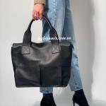 Сумка женская кожаная черная FM1107A