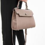 Сумка женская кожаная тауп FM1135G