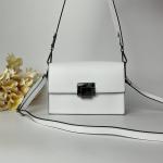 Сумка женская кожаная белая FM1142A