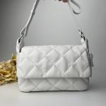 Сумка женская кожаная белая FM1150A
