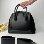 Сумка женская кожаная черная FM1156B