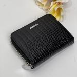 Кошелек женский кожаный черный FM1167C
