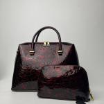 Сумка женская кожаная марсала FM1113C