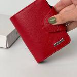 Кошелек женский кожаный красный FM1196A