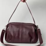 Сумка женская кожаная марсала FM1179C