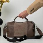 Сумка женская кожаная тауп FM1046V