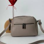 Сумка женская кожаная бежевая FM0998S