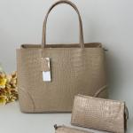 Набор женский кожаный бежевый FM1063N