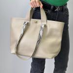 Сумка женская кожаная бежевая FM1012O