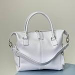 Сумка женская кожаная белая FM1104J