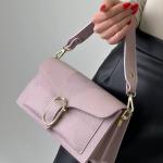 Сумка женская кожаная лиловая FM1022S