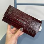 Кошелек женский кожаный марсала FM1279D