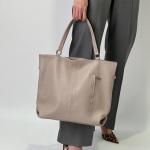 Сумка женская кожаная бежевая FM1045C