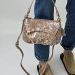 Кожаная сумка женская бежевая FM1217C