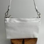 Сумка женская кожаная белая FM1289G