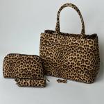 Жіночий шкіряний набір з принтом FM1085F