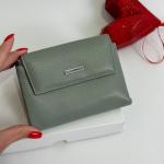 Гаманець жіночий шкіряний оливковий FM1265G